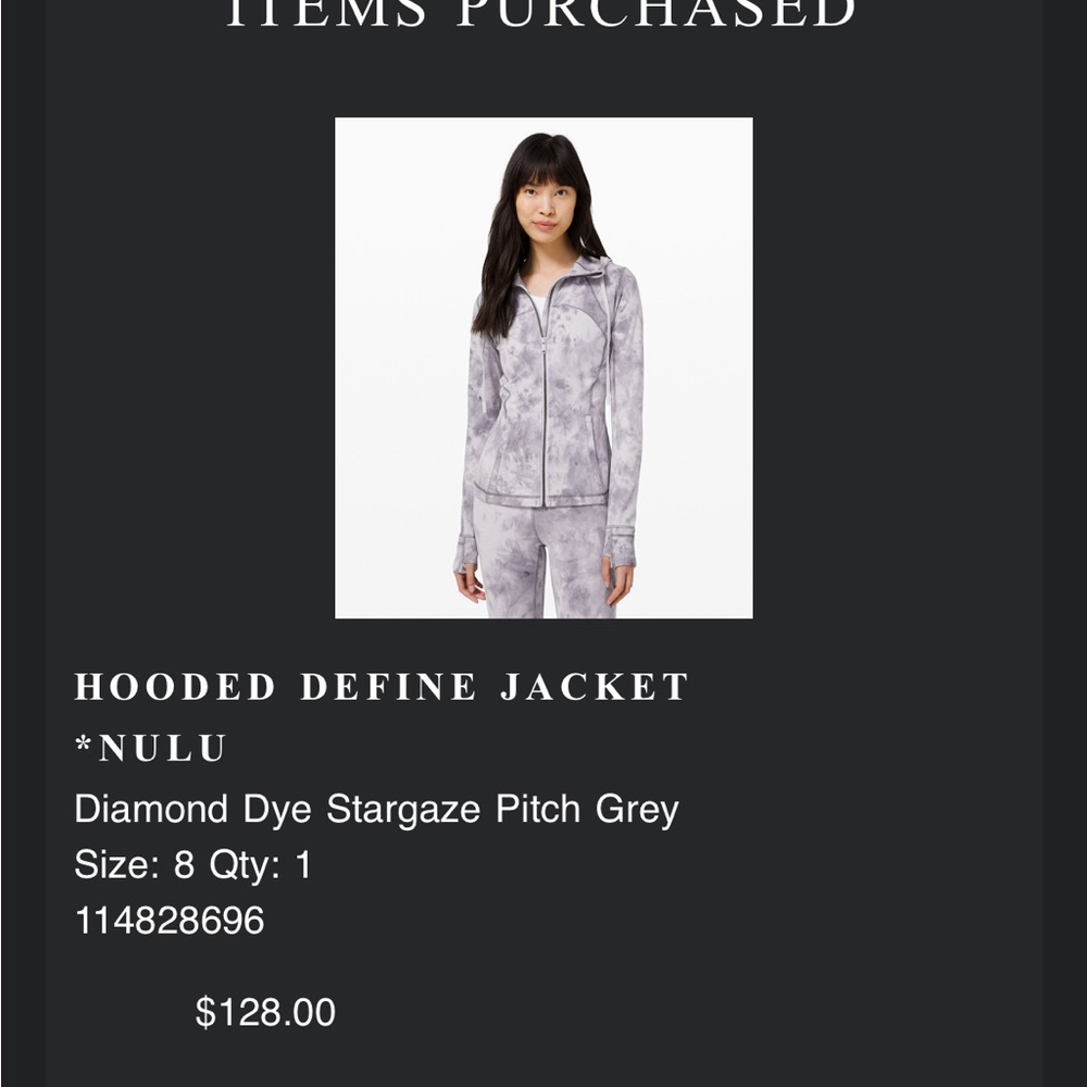 Lulu define jacket with hood